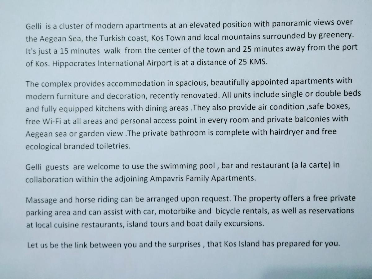 Aparthotel Gelli